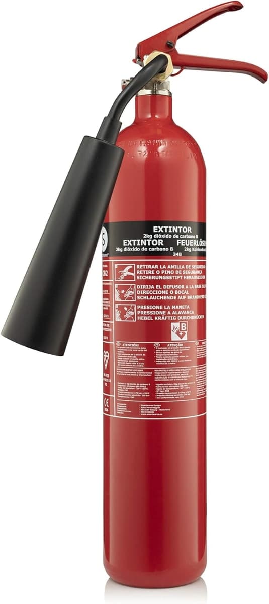Extincteur CO2 5kg classe de feu B