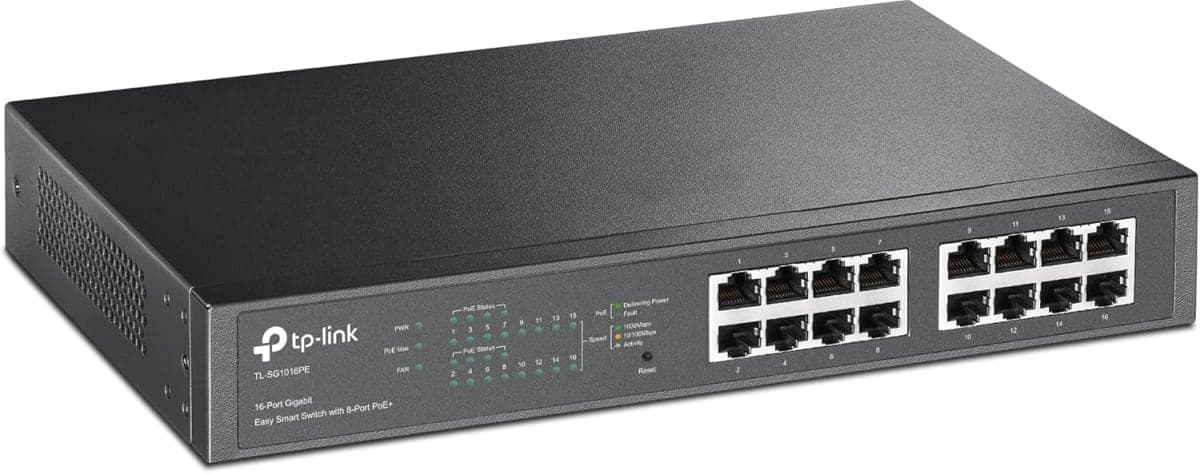 TP-Link TL-SG1016PE Switch PoE 16 Ports Gigabit 2