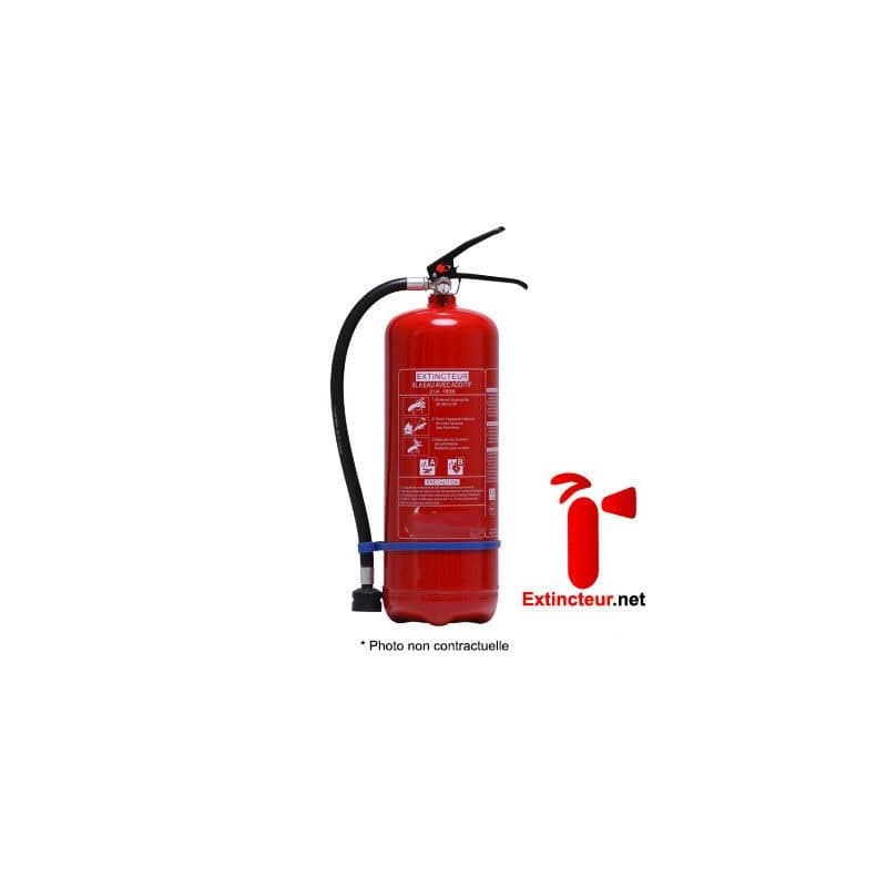 Extincteur 9l Eau et additif AB 4