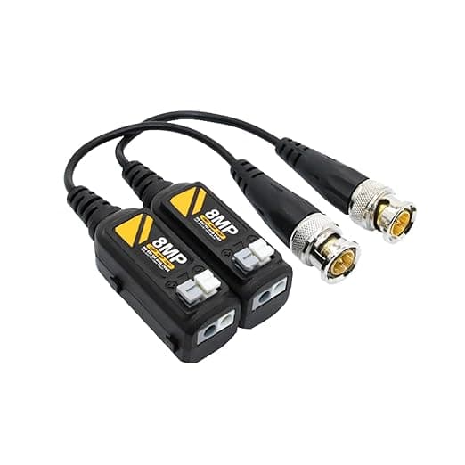 Video balun vidéo passif HD 8 MP 5