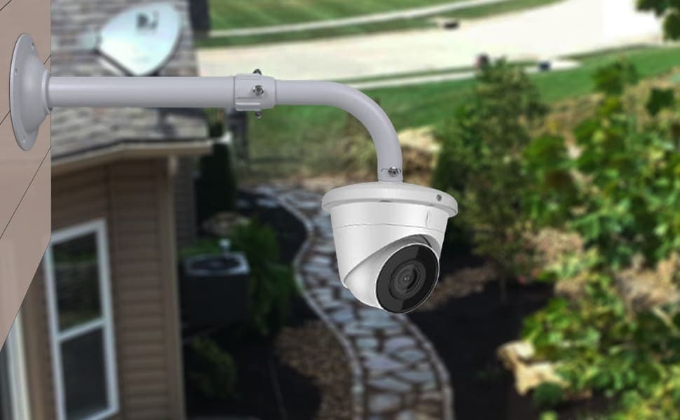 Support télescopique pour Caméra de Surveillance, Intérieur et Extérieur 2