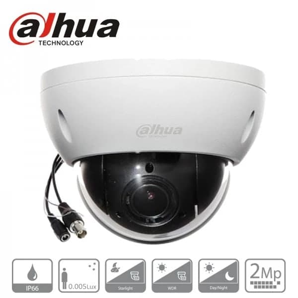Caméra analogique 2 Megapixels exterieur, tube, IR 60m, zoom 2,7-13mm 2