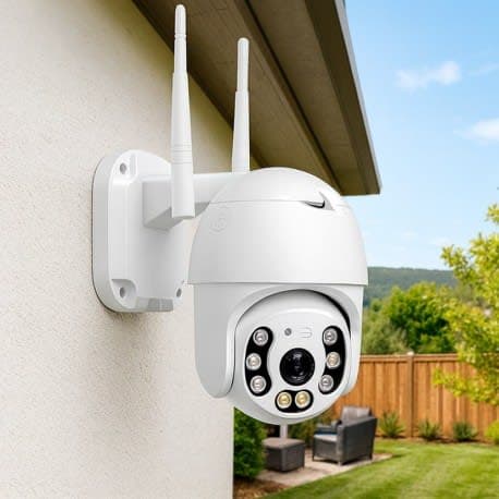 Caméra de surveillance WIFI extérieur memoire SD