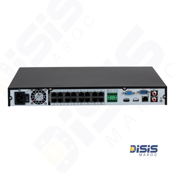 Enregistreur video Dahua NVR4216P 16 caméras IP PoE 2