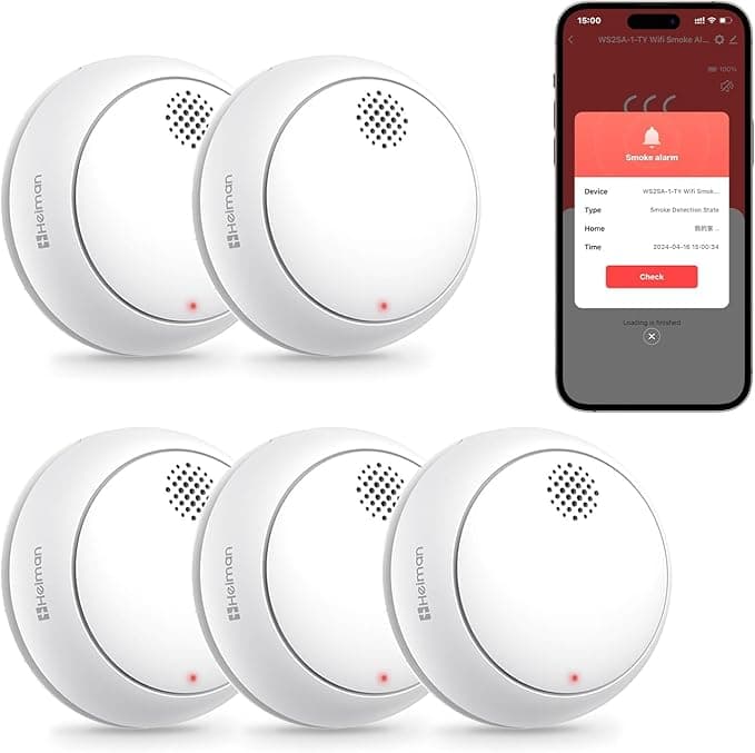 Detecteur De Fumée Intelligent avec Passerelle 3
