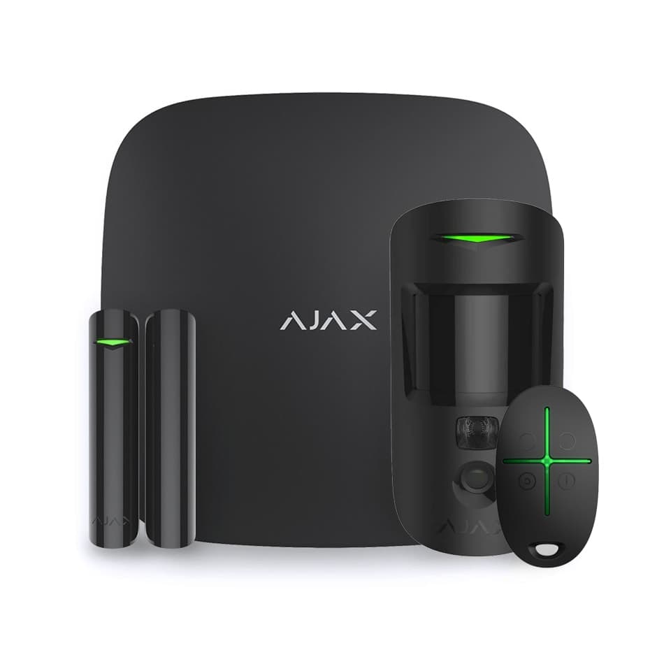 Kit alarme sans fil Ajax hub2 detecteur camera 3