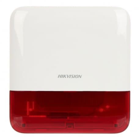 Sirène Extérieure Hikvision sans Fil avec Indicateur rouge 2