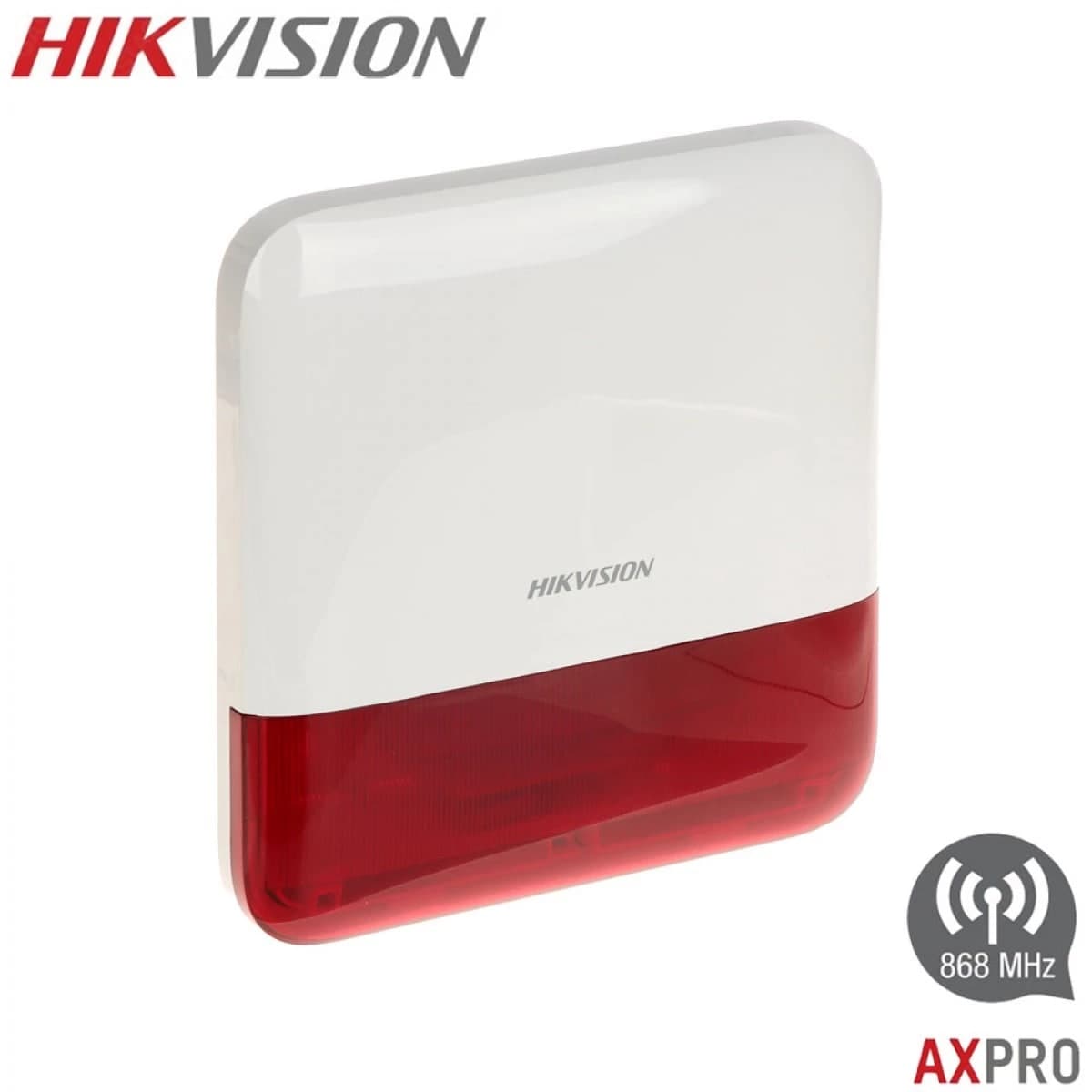 Sirène Extérieure Hikvision sans Fil avec Indicateur rouge 4