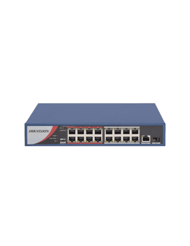SWITCH POE 16PORES HIKVISION 2
