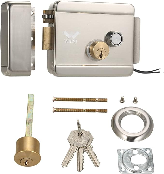 Serrure Electrique Pour Ouverture Automatique De Pour Portail  3