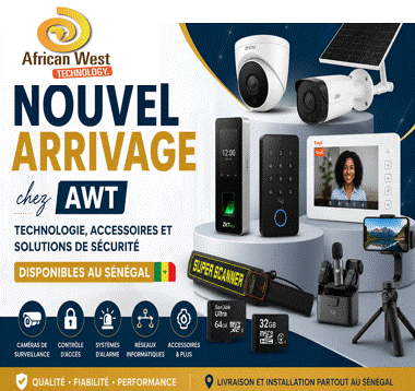 Nouvel arrivage chez AWT : technologie, accessoires et solutions de sécurité disponibles au Sénégal